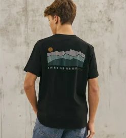 Hound T-shirt - Sort m. Print