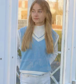 Hound Vest - Tennis Vest - Strik - Light Blue