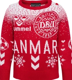 Hummel Bluse - Strik - hmlDBU Fan XMAS - Tango Red