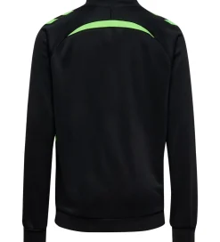 Hummel Cardigan - hmlLead 2.0 Track - Sort/Green Gecko