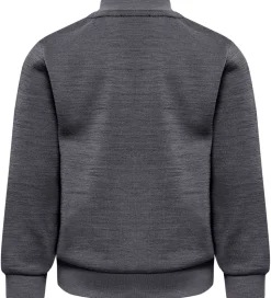 Hummel Cardigan - HmlMini - Uld - Mørkegråmeleret