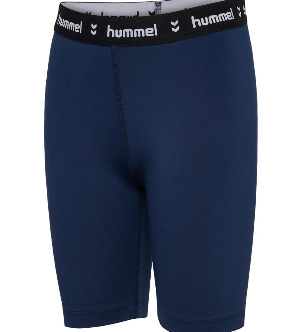 Hummel Cykelshorts - hmlJR Pulse - Dress Blues