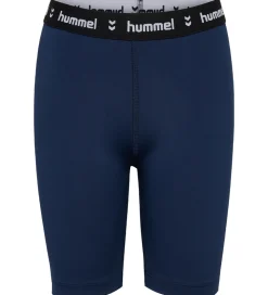 Hummel Cykelshorts - hmlJR Pulse - Dress Blues