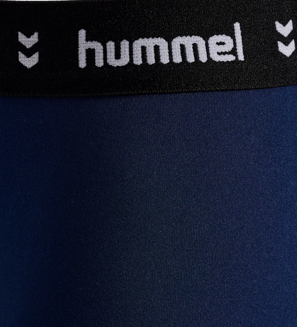 Hummel Cykelshorts - hmlJR Pulse - Dress Blues