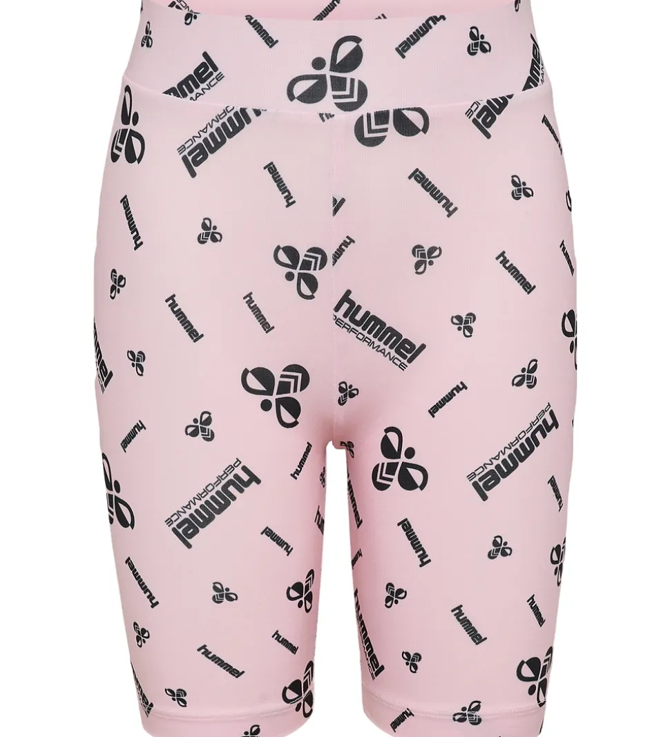 Hummel Cykelshorts - hmlJR - Barely Pink m. Logo