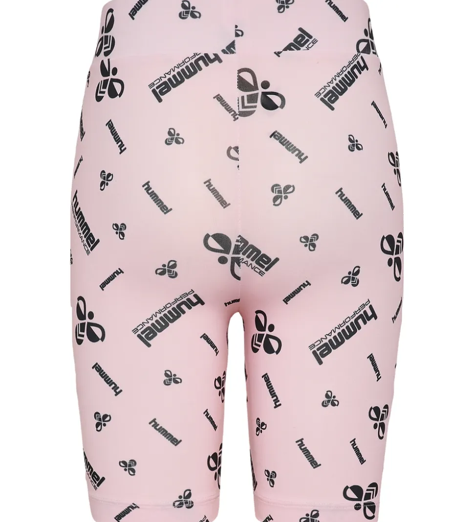 Hummel Cykelshorts - hmlJR - Barely Pink m. Logo