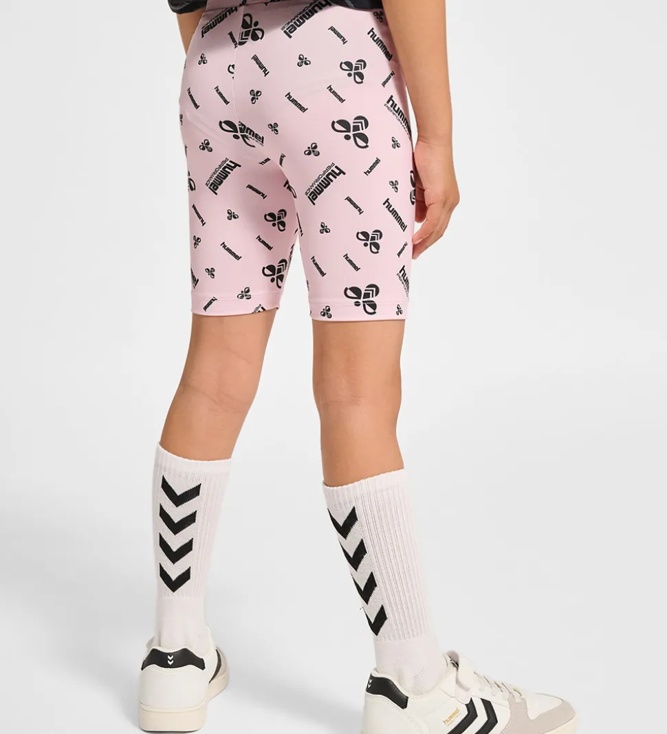 Hummel Cykelshorts - hmlJR - Barely Pink m. Logo