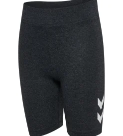 Hummel Cykelshorts - hmlJR - Black Melange