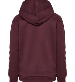Hummel Hættetrøje - hmlJr Logo Hoodie - Vineyard Wine