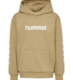 Hummel Hættetrøje - HmlJR - Cornstalk m. Logo