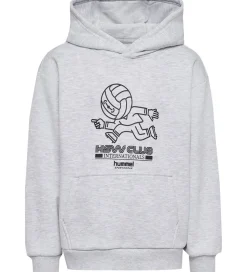 Hummel Hættetrøje - HmlJR - Headball - Light Grey Melange