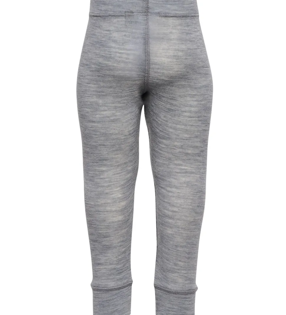 Hummel Leggings - HmlMini - Uld - Gråmeleret