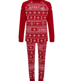 Hummel Nattøj - 2-delt - hmlDBU Fan XMAS Pyjamas - Tango Red