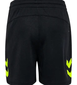 Hummel Shorts - hmlLead 2.0 - Black/Green Gecko