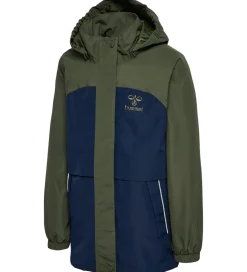 Hummel Skaljakke - hmlMonsun Tex - Olive Night