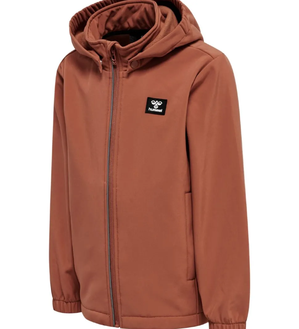 Hummel Softshelljakke - hmlMars - Copper Brown