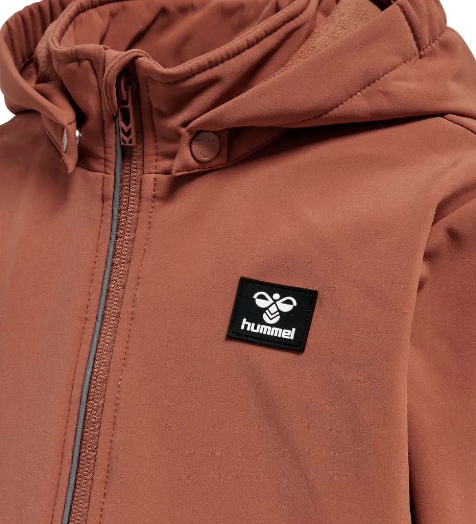 Hummel Softshelljakke - hmlMars - Copper Brown