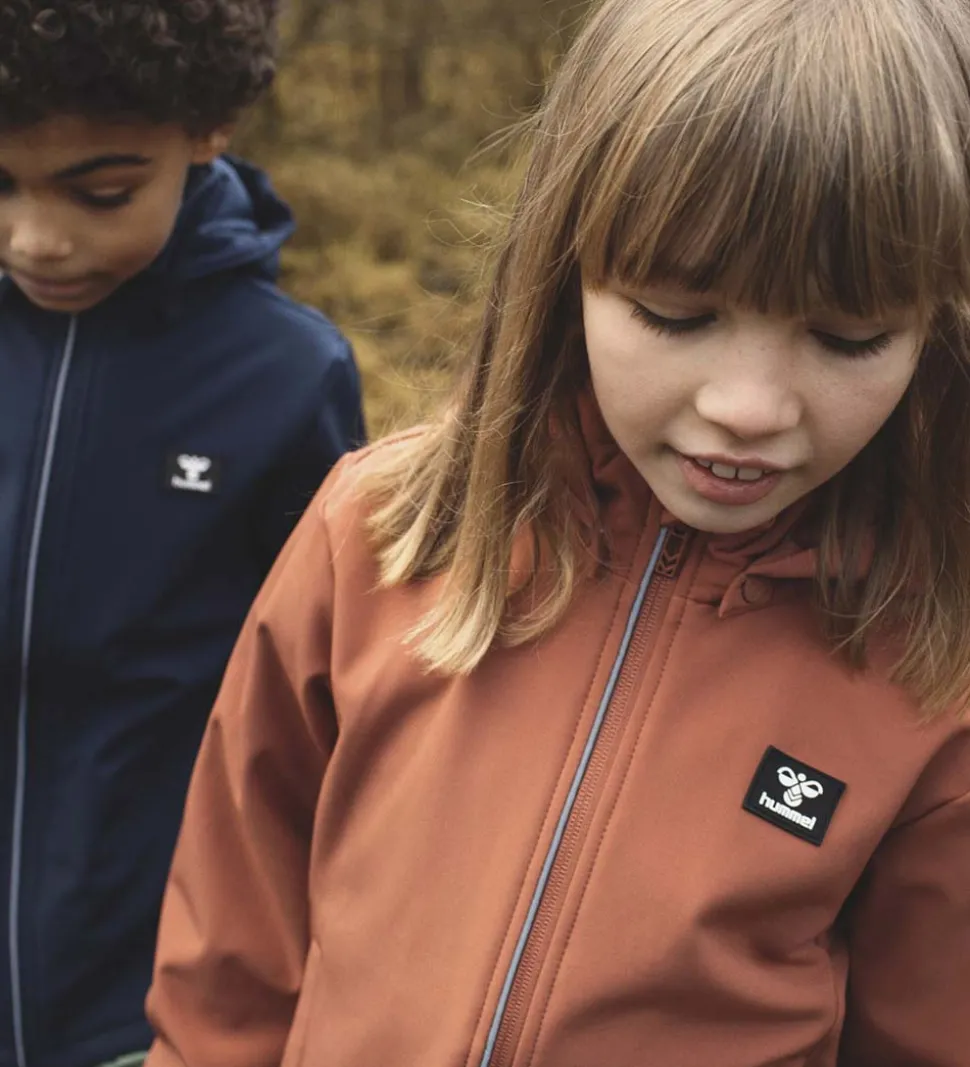 Hummel Softshelljakke - hmlMars - Copper Brown