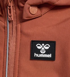 Hummel Softshelljakke m. Fleece - hmlMars - Copper Brown