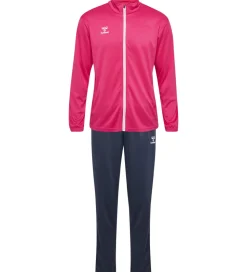 Hummel Træningssæt - HmlLogo - Raspberry Sorbet/Ombre Blue