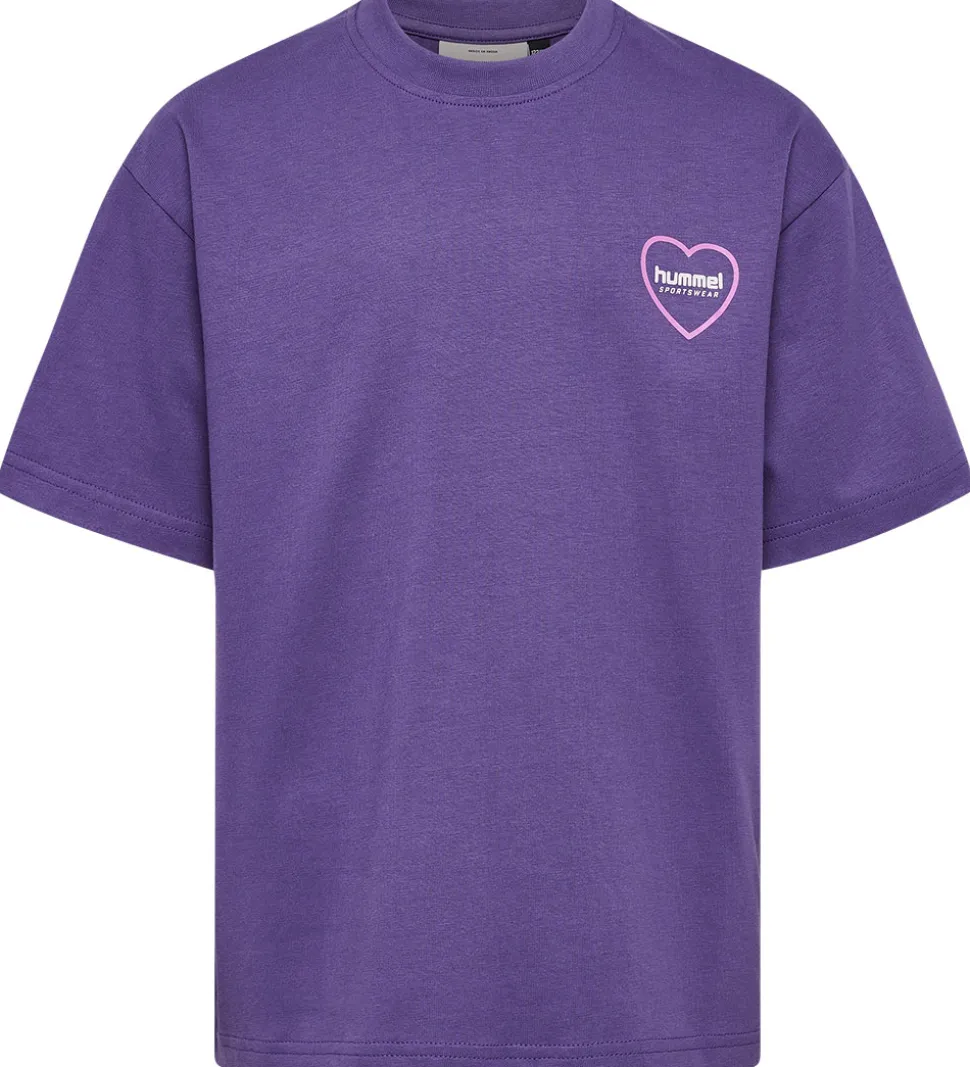 Hummel T-shirt - HmlJR - Loose - Mystical