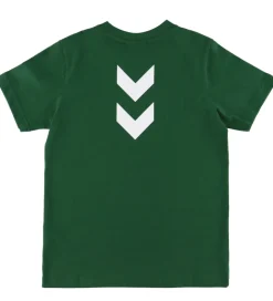 Hummel T-Shirt - hmlJR Graphic 1923 - Mørkegrøn