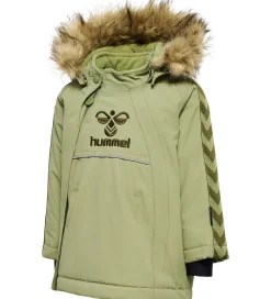 Hummel Vinterjakke - hmlJessie Tex - Oil green