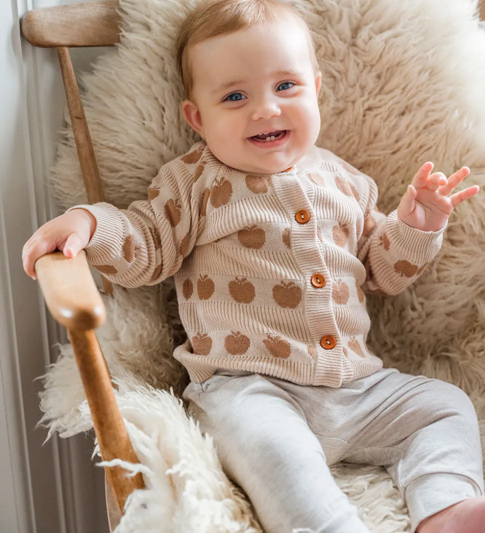 Hust and Claire Cardigan - Strik - Bambus - HCCuno - Warm Sand