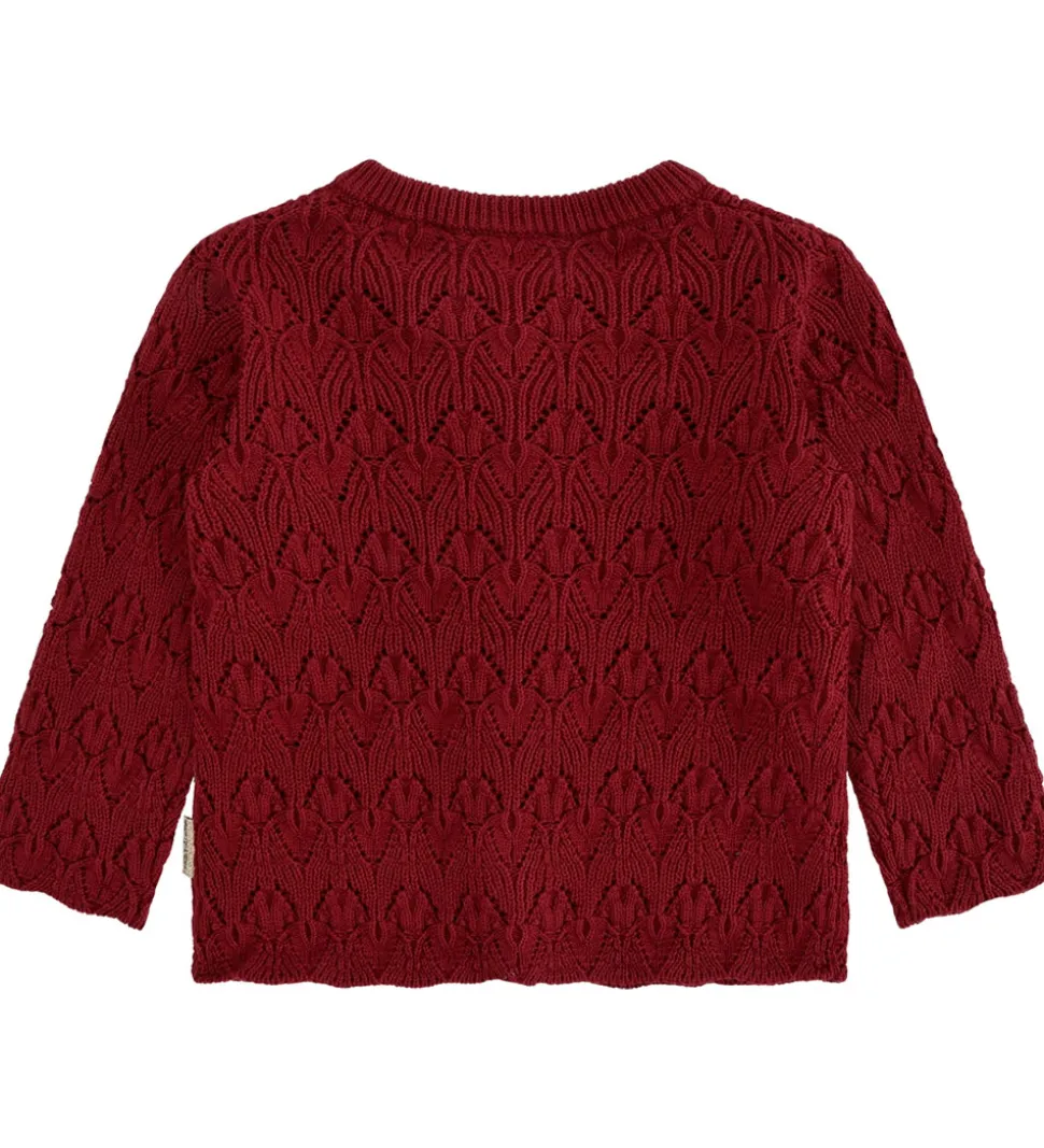 Hust and Claire Cardigan - Strik - HCCilja - Teaberry m. Hulmøns