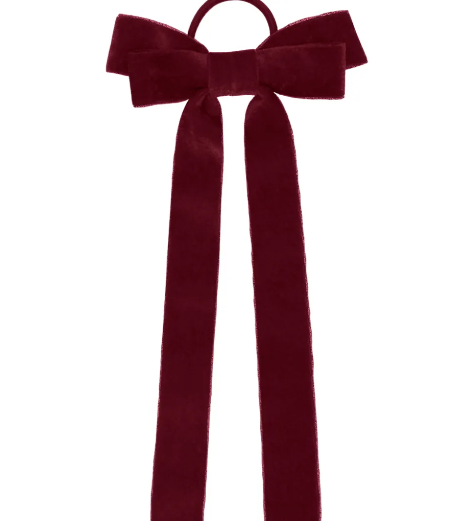 Hust and Claire Hårelastik m. Sløjfe - HCFina - Teaberry