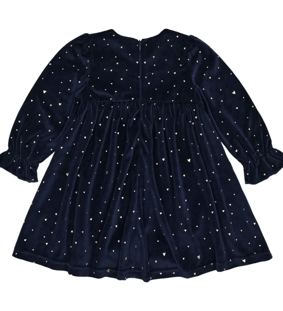 Hust and Claire Kjole - Velour - HCDonna - More Navy m. Guld