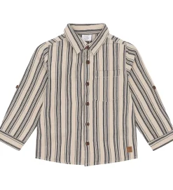 Hust and Claire Skjorte - Bomuld/Hør - Rollo - Blues