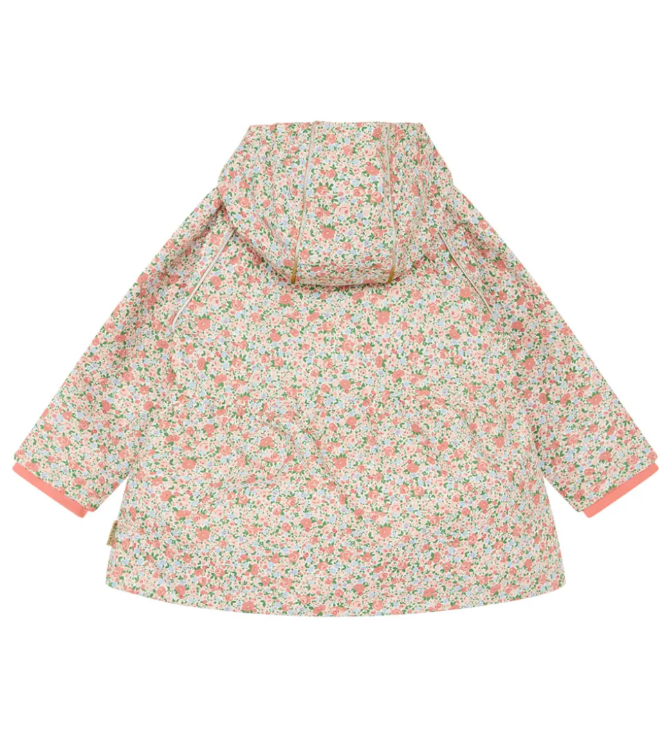 Hust and Claire sommerjakke - HCOvinni - Flamingo m. Blomster