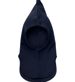 Huttelihut Elefanthue - 2-lags - Uld - Strik - Dark Navy