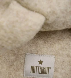 Huttelihut Elefanthue - Uld - 2-lags - Sand Melange m. Ører