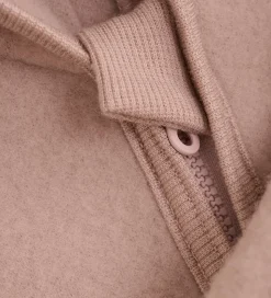 Huttelihut Køredragt - Uldfleece - Mahogany Rose m. Ører