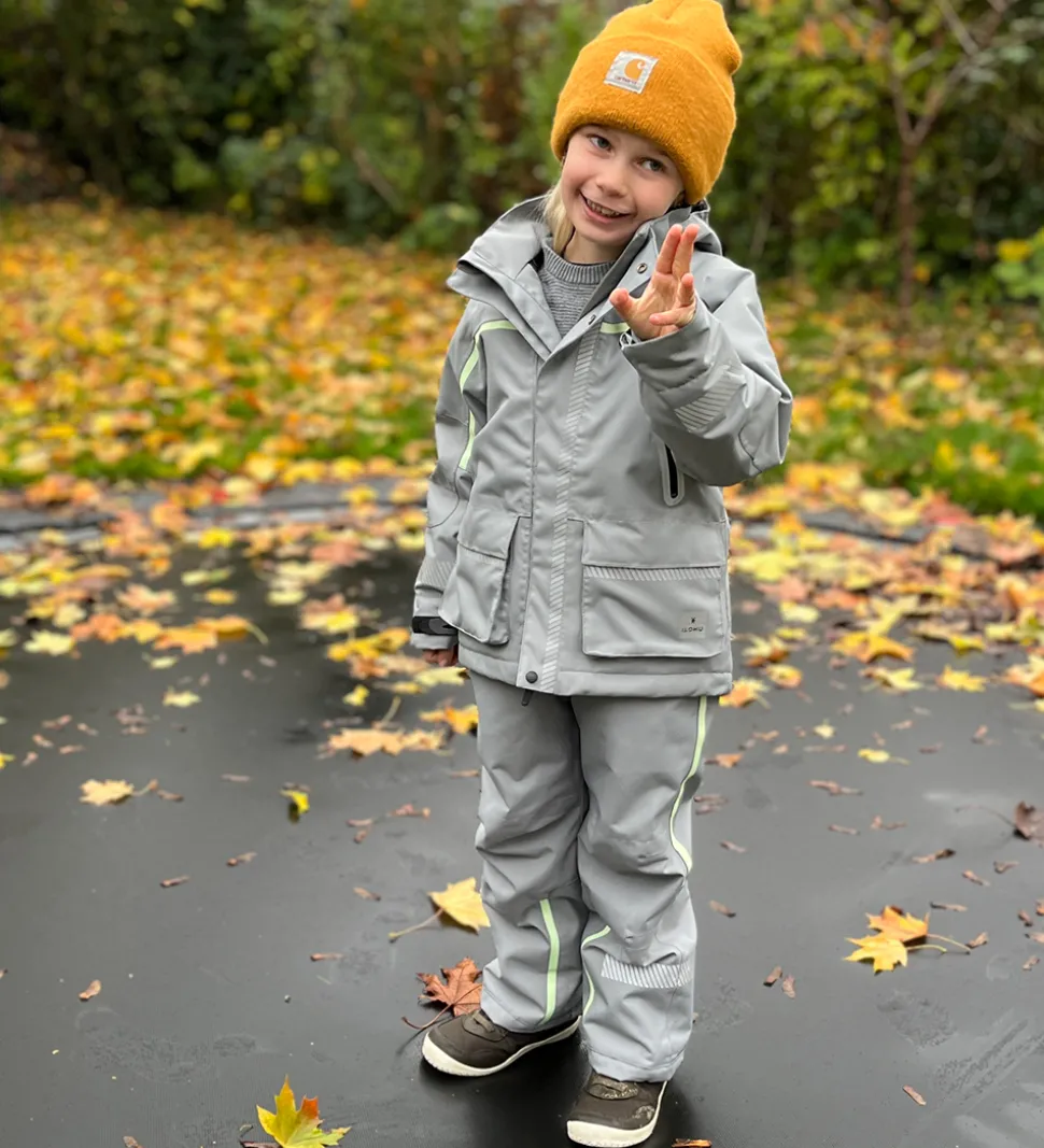 ILDHU Vinterjakke - Norly - Light Grey m. Selvlysende Reflekser