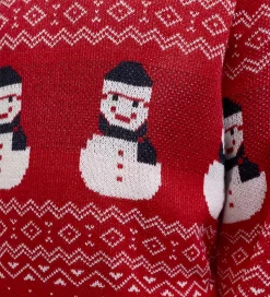 Jack & Jones Bluse - Strik - JjXmas Andrew - True Red