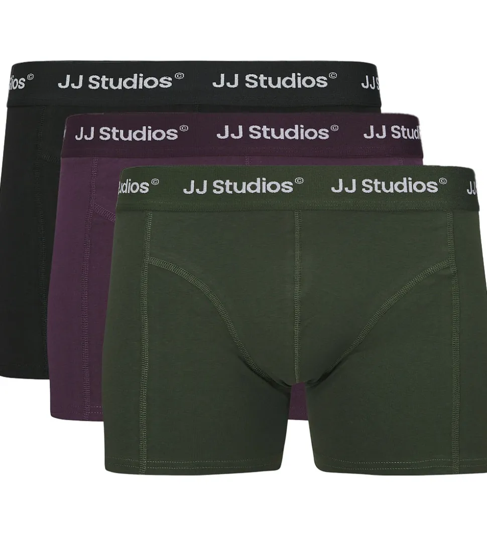 Jack & Jones Boxershorts - 3-Pak - JacSoho - Duffel Bag/Black