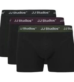 Jack & Jones Boxershorts - 3-pak - JacSoho - Black/Plum Perfec