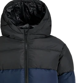 Jack & Jones Dynejakke - JjMaze - Sky Captain/BLACK BLOCKING