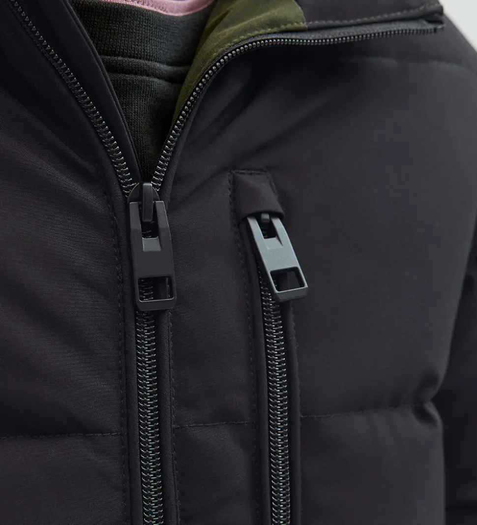 Jack & Jones Dynejakke - JjEowen - Rosin/Black Blocking