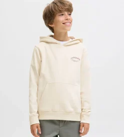 Jack & Jones Hættetrøje - JjeBrandes - Antique White