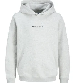 Jack & Jones Hættetrøje - Noos - JorNorrebro - White Melange