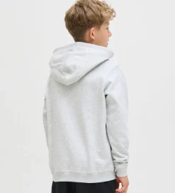 Jack & Jones Hættetrøje - Noos - JorNorrebro - White Melange