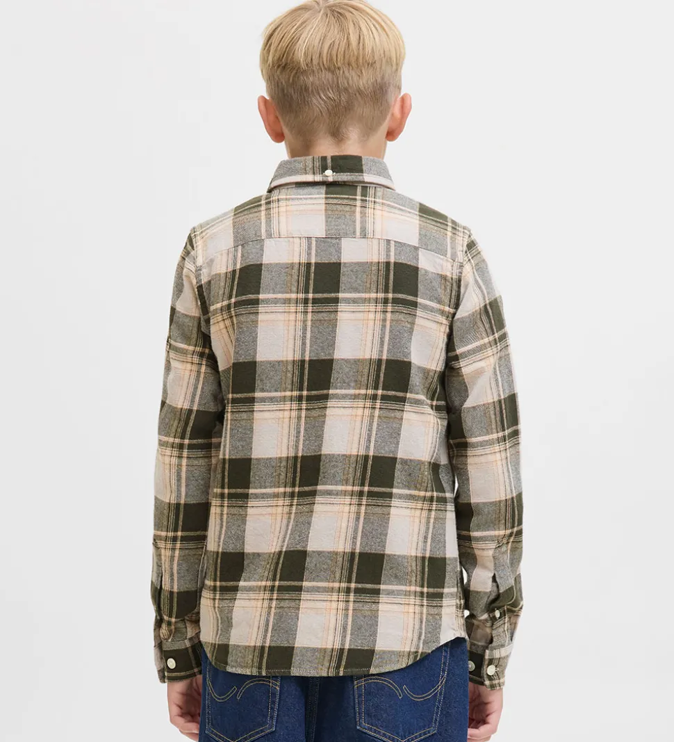 Jack & Jones Skjorte - JprBlubrook - Peat m. Tern