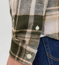 Jack & Jones Skjorte - JprBlubrook - Peat m. Tern