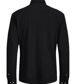 Jack & Jones Skjorte - Piqué - JprBlublake - Black