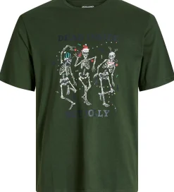 Jack & Jones T-shirt - Jjnoel - XMAS - Kombu Green