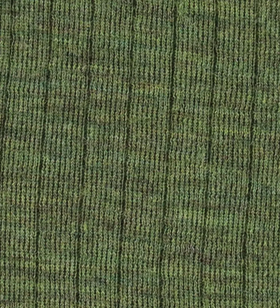 Joha Babyhjelm - Uld - Rib - 2-lags - Mørk Oliven